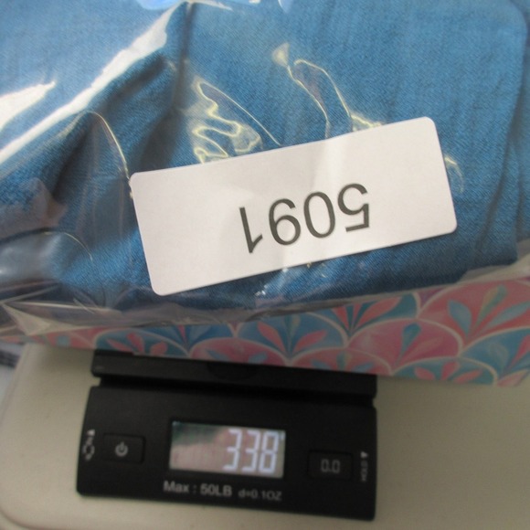 Banana Republic Twist Front Dress 6 Blue Midi V Neck Tank Casual Boho Party 338 - Picture 12 of 12